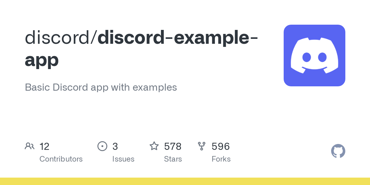 discord example app