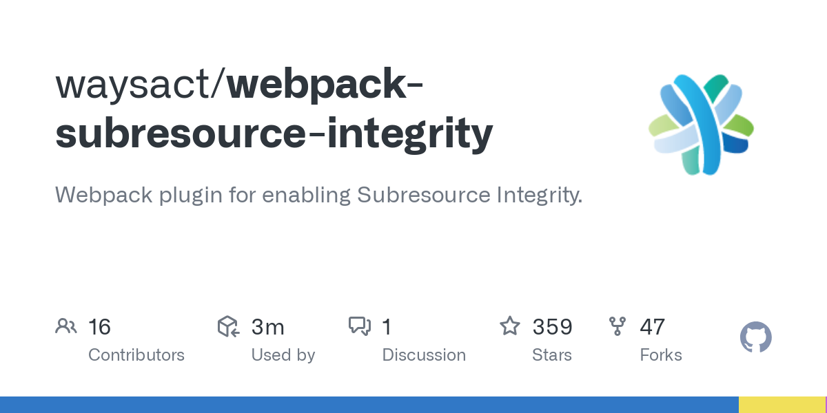 webpack subresource integrity