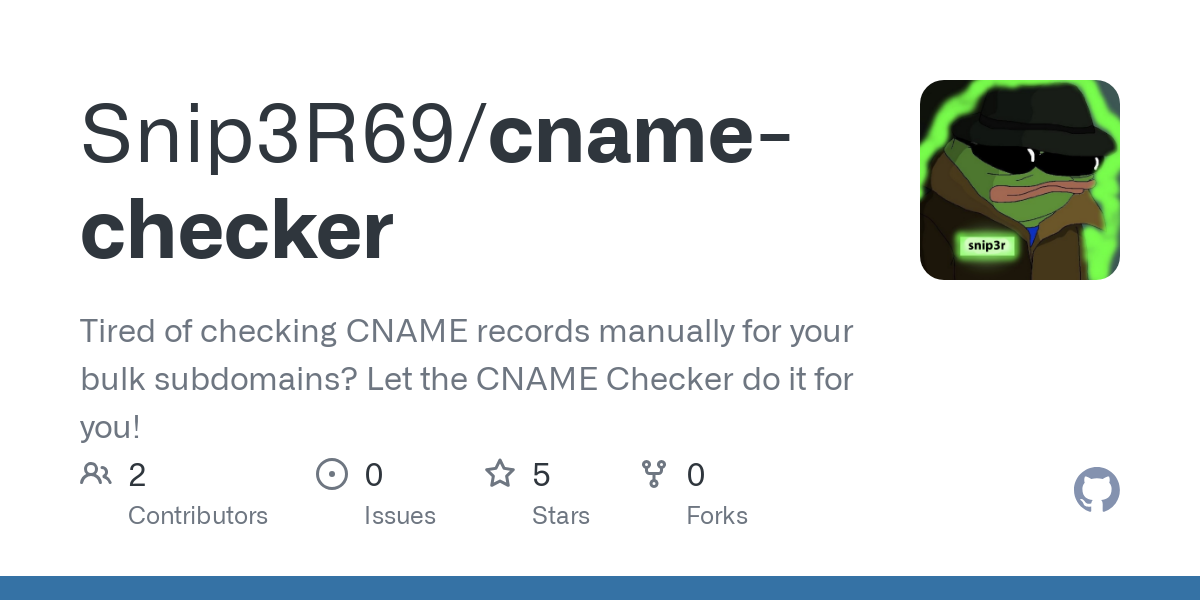 cname checker