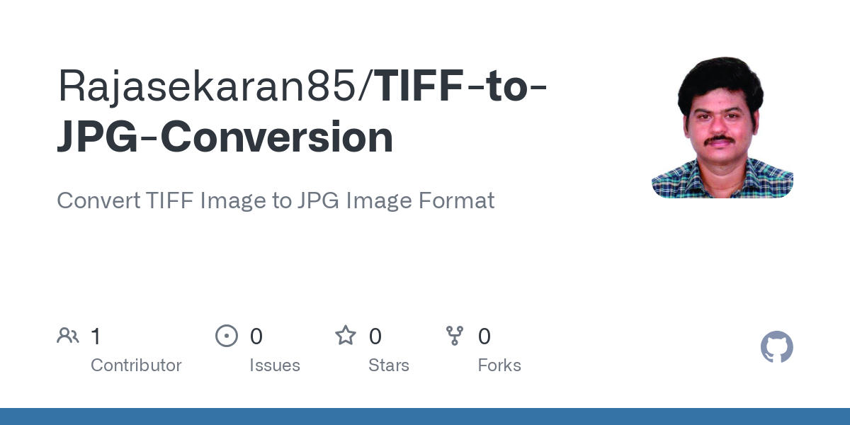 TIFF to JPG Conversion