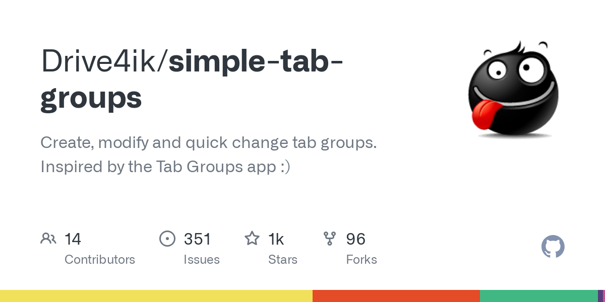 simple tab groups