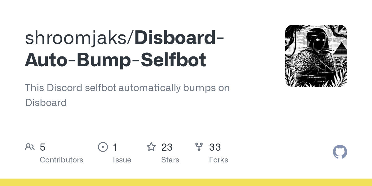 Disboard Auto Bump Selfbot