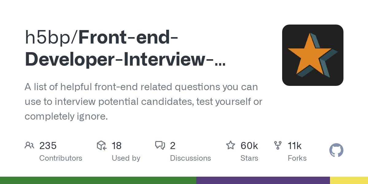 Front end Developer Interview Questions