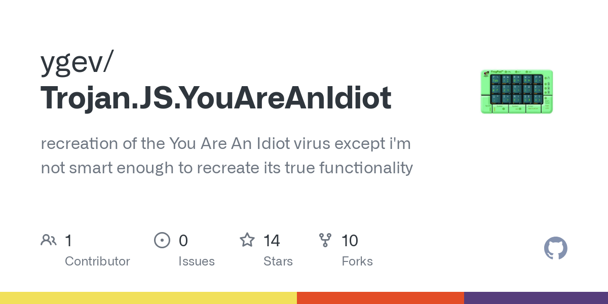 Trojan.JS.YouAreAnIdiot