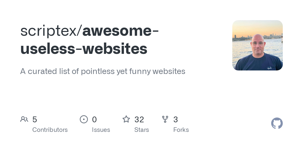 awesome useless websites