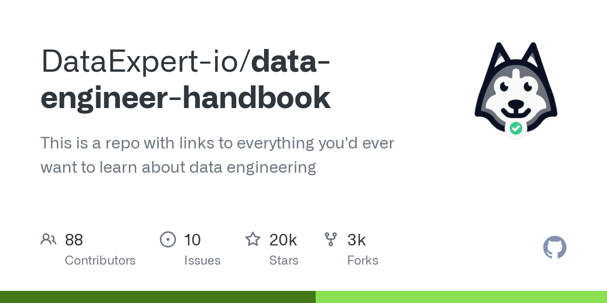 data engineer handbook