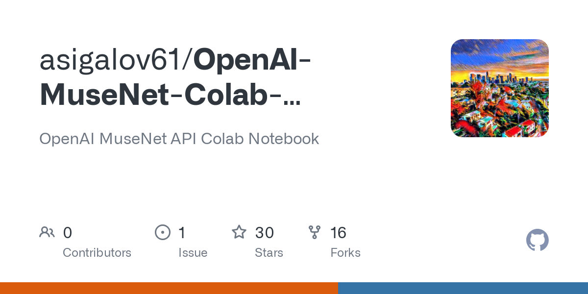 OpenAI MuseNet Colab Notebook