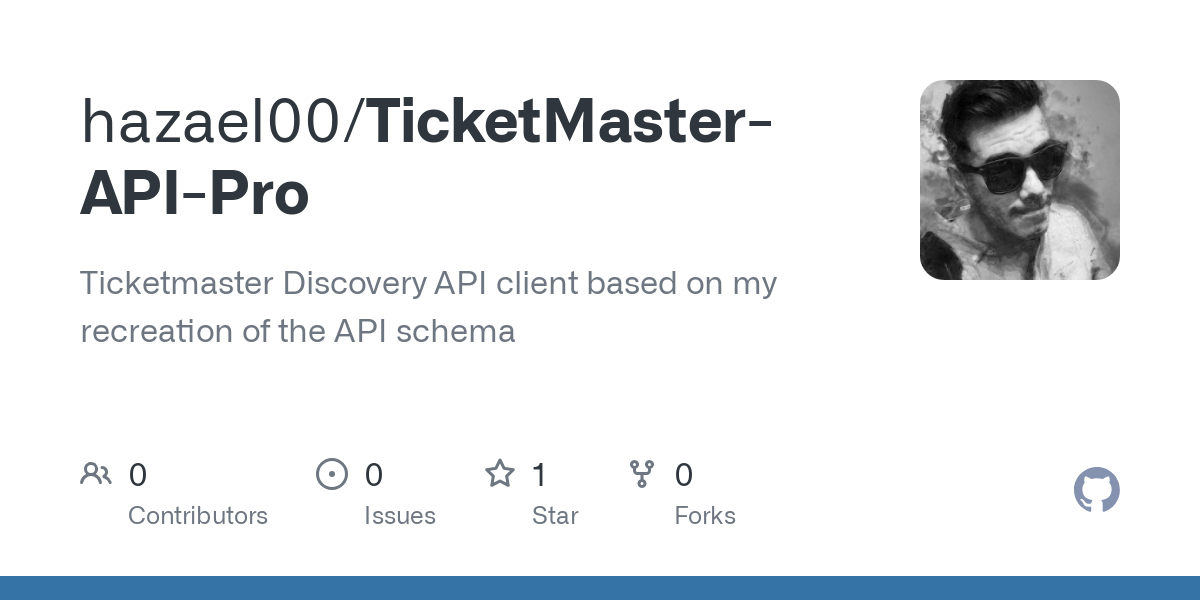 TicketMaster API Pro