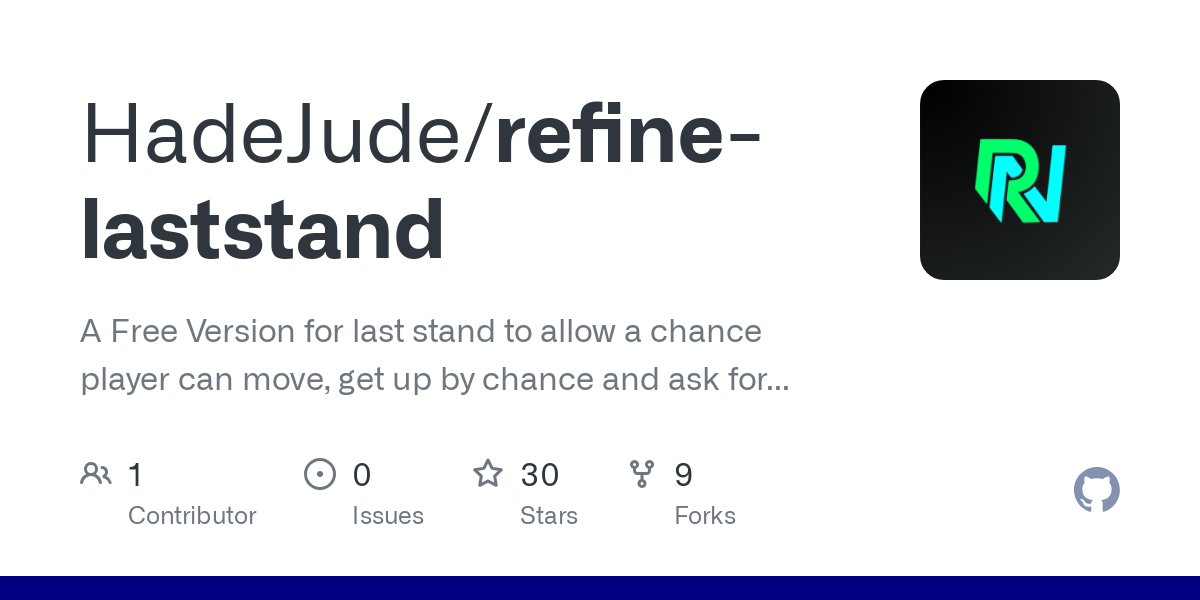 refine laststand