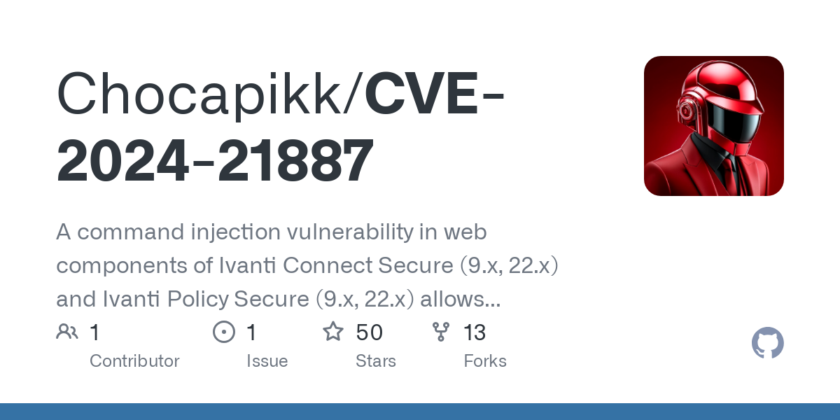 CVE 2024 21887