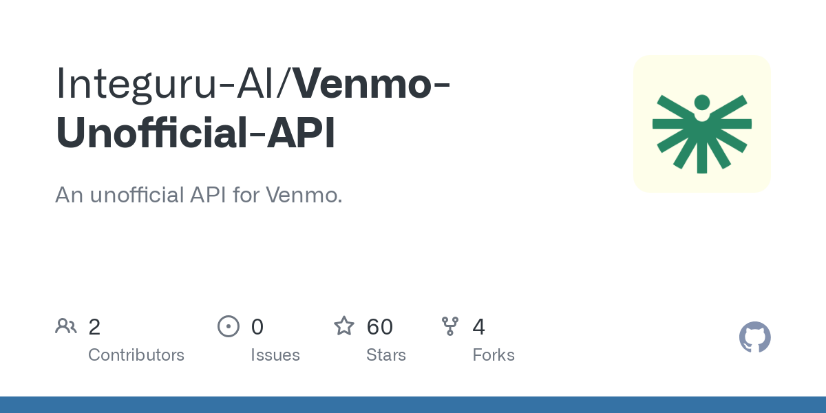 Venmo Unofficial API