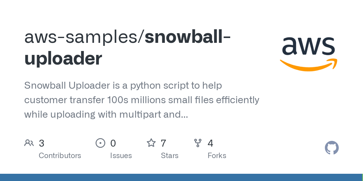 snowball uploader