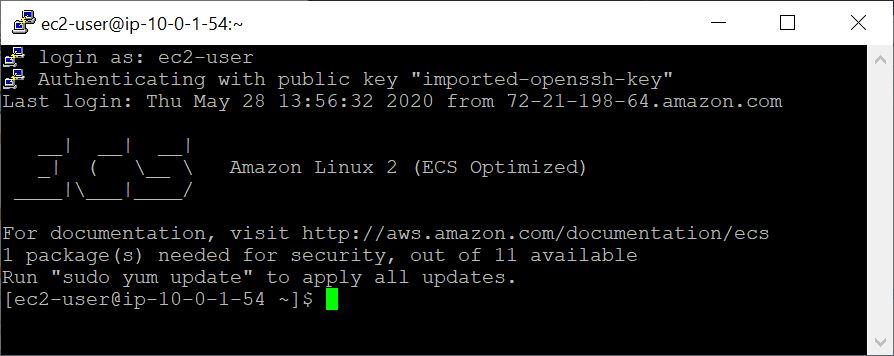 AWS-SSH 연결