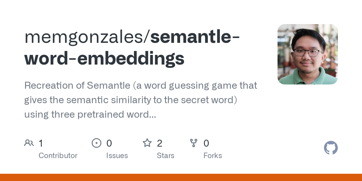 semantle word embeddings