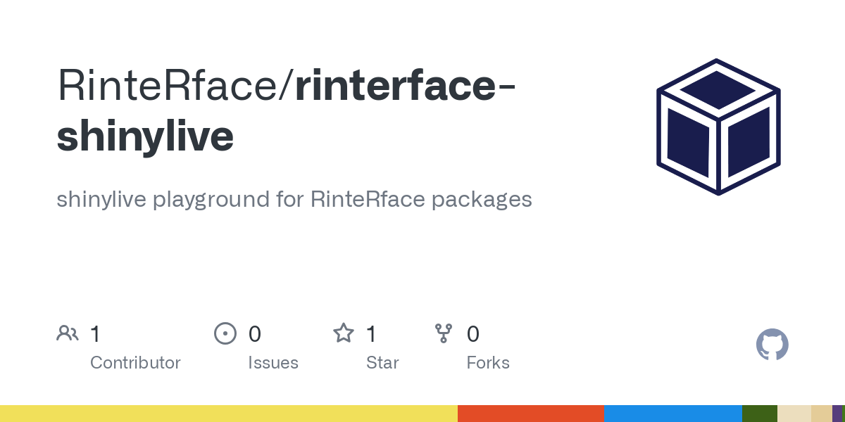 rinterface shinylive