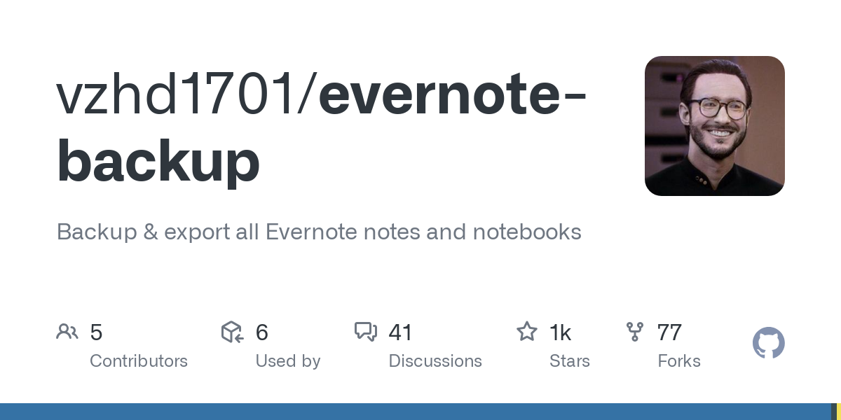 evernote backup