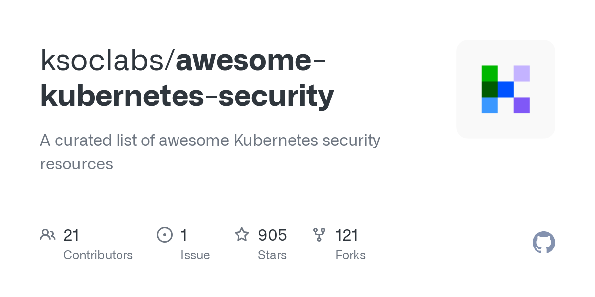 awesome kubernetes security