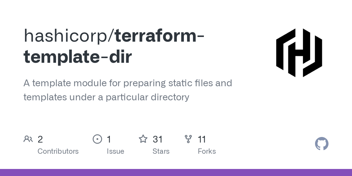terraform template dir