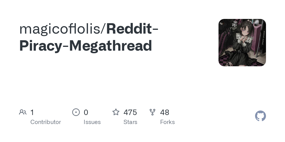 Reddit Piracy Megathread
