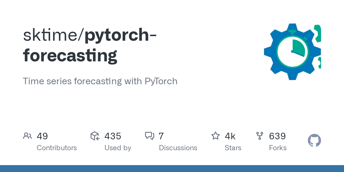pytorch forecasting