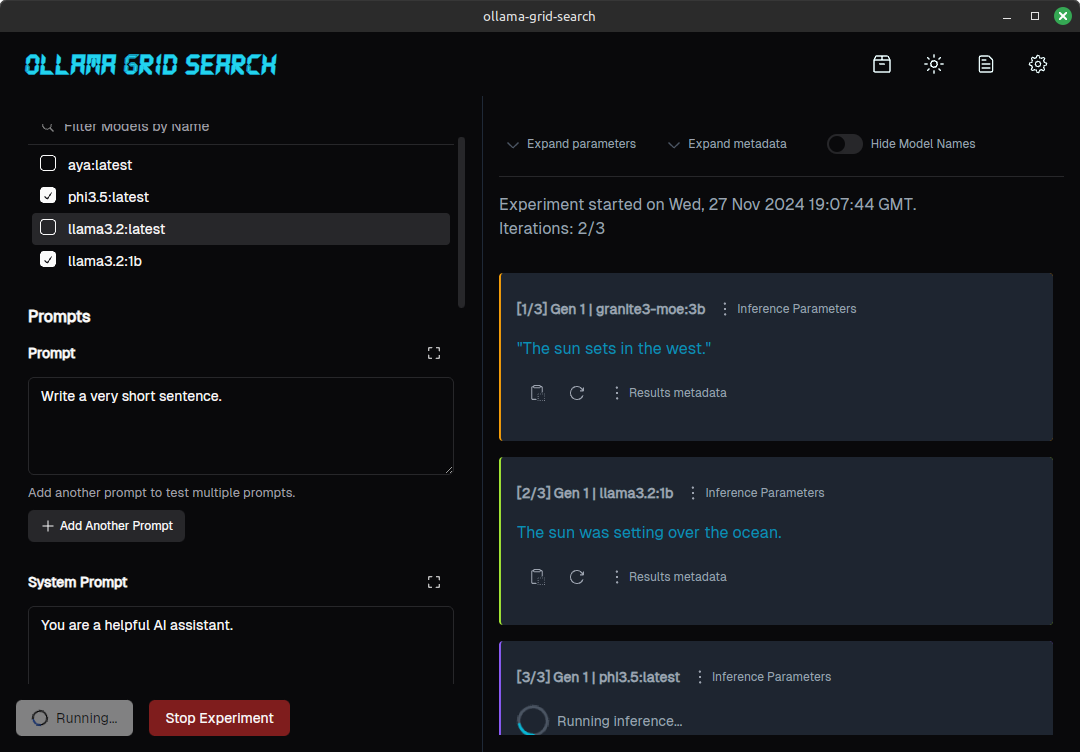 메인 스크린 샷