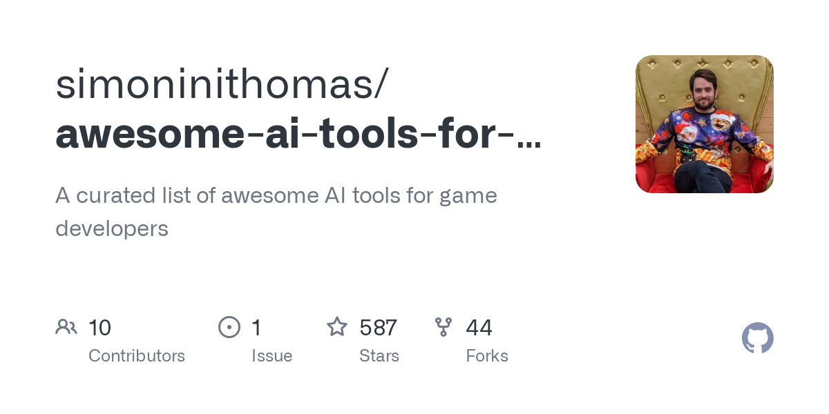 awesome ai tools for game dev