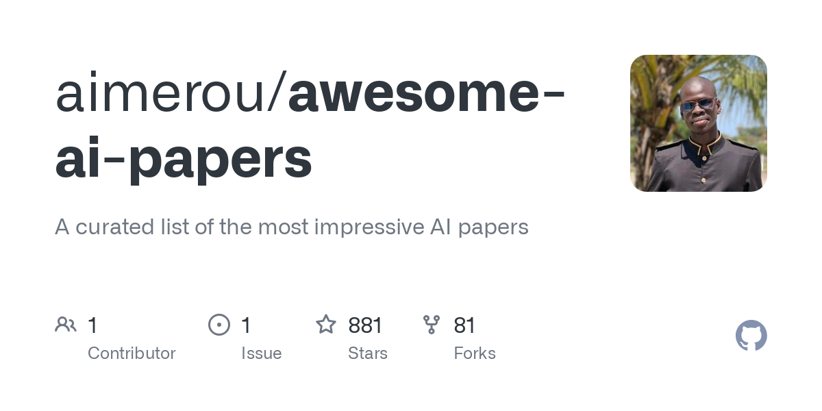 awesome ai papers