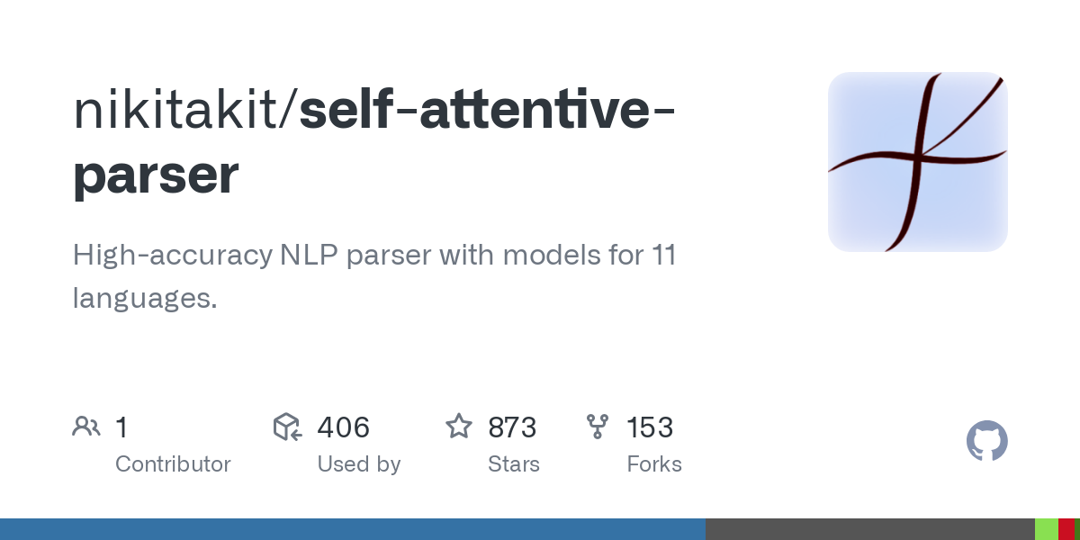 self attentive parser
