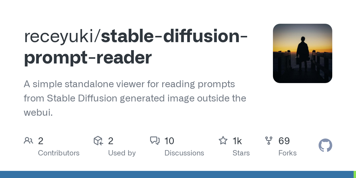 stable diffusion prompt reader