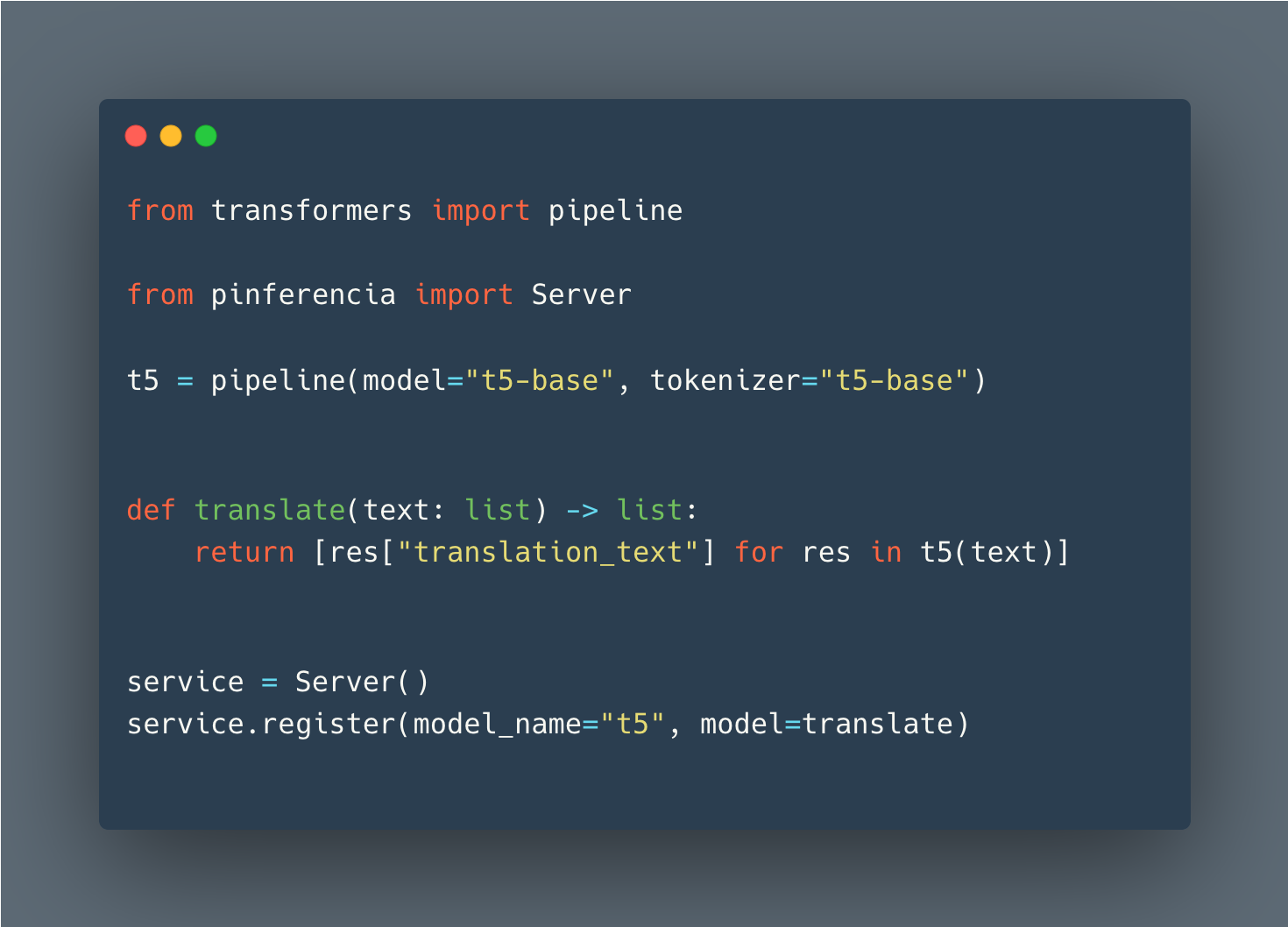 Pinferencia-Rest API