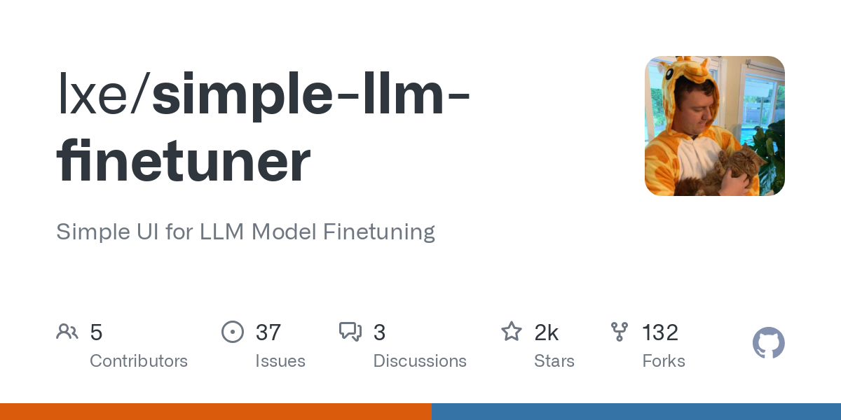 simple llm finetuner