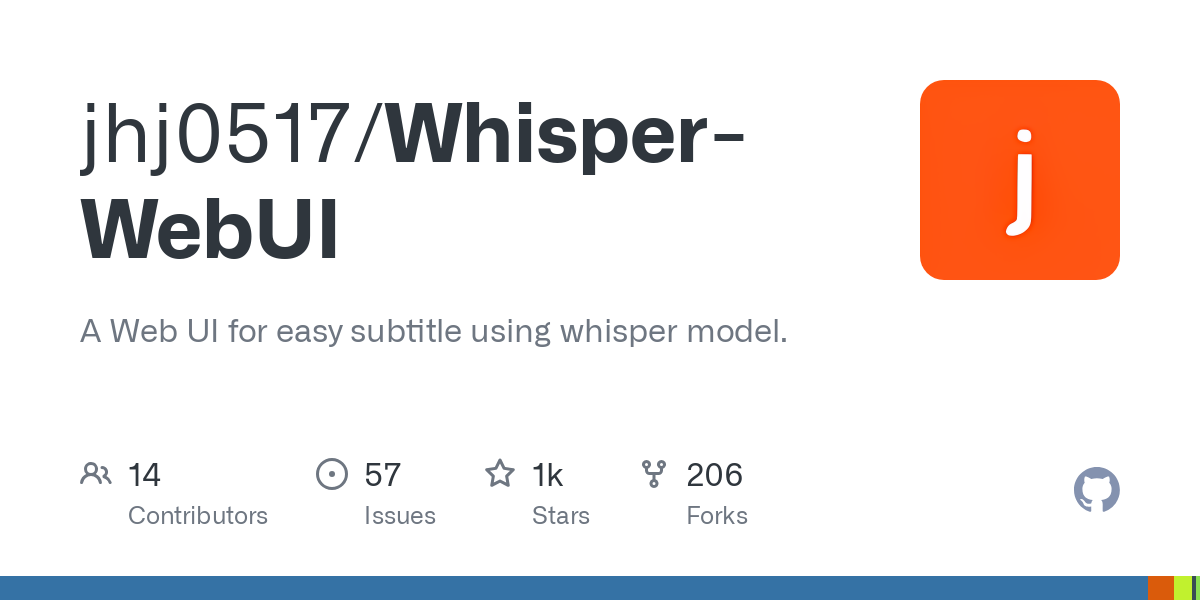 Whisper WebUI