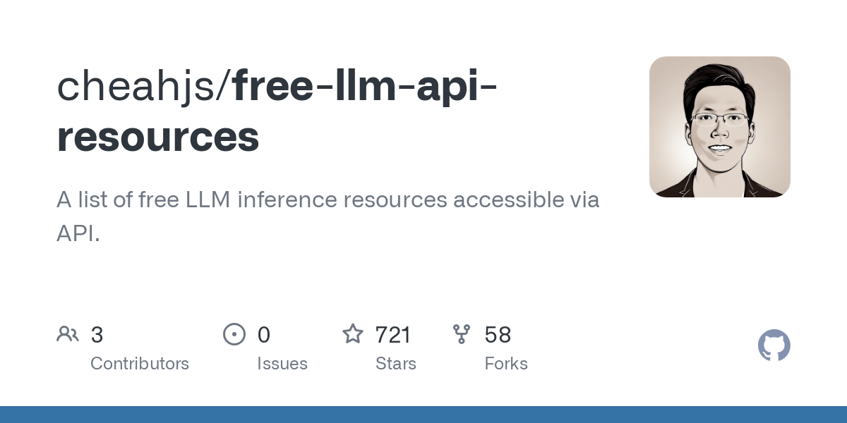 free llm api resources