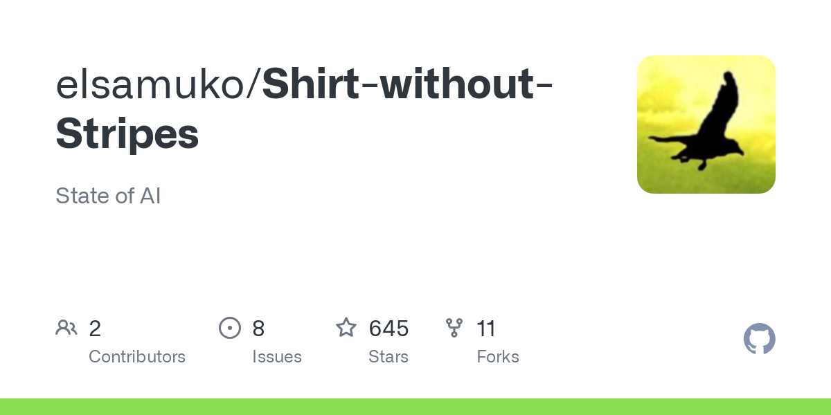 Shirt without Stripes