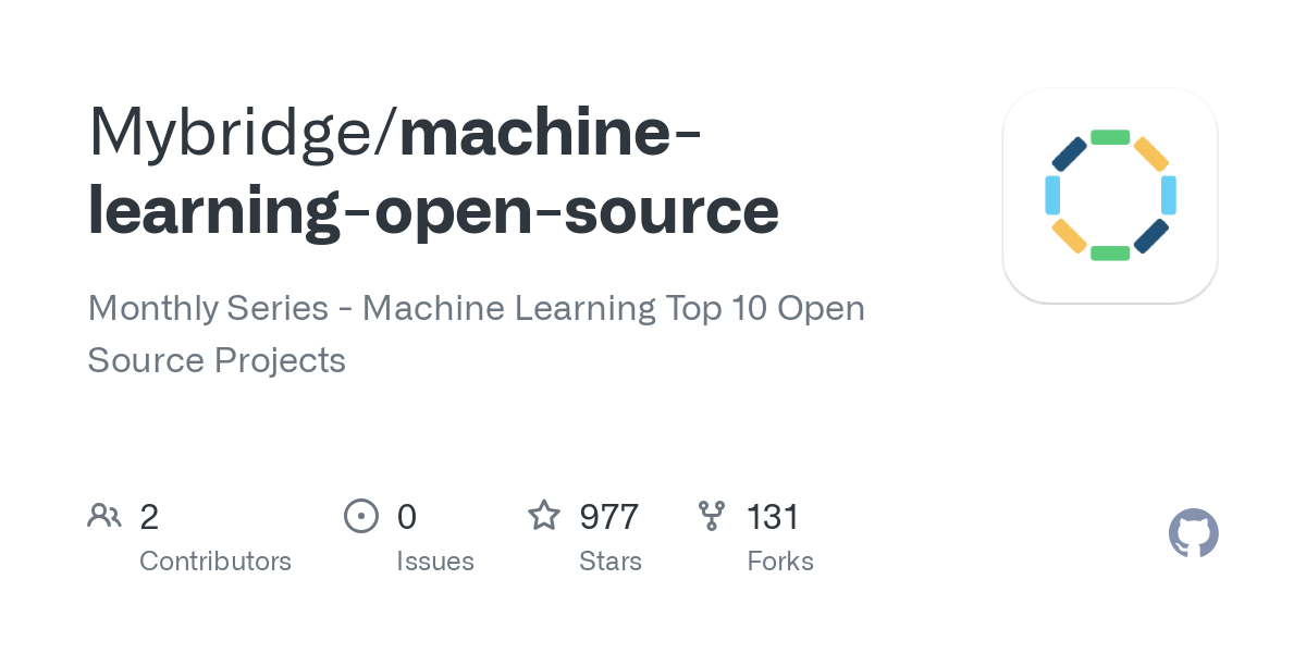 machine learning open source