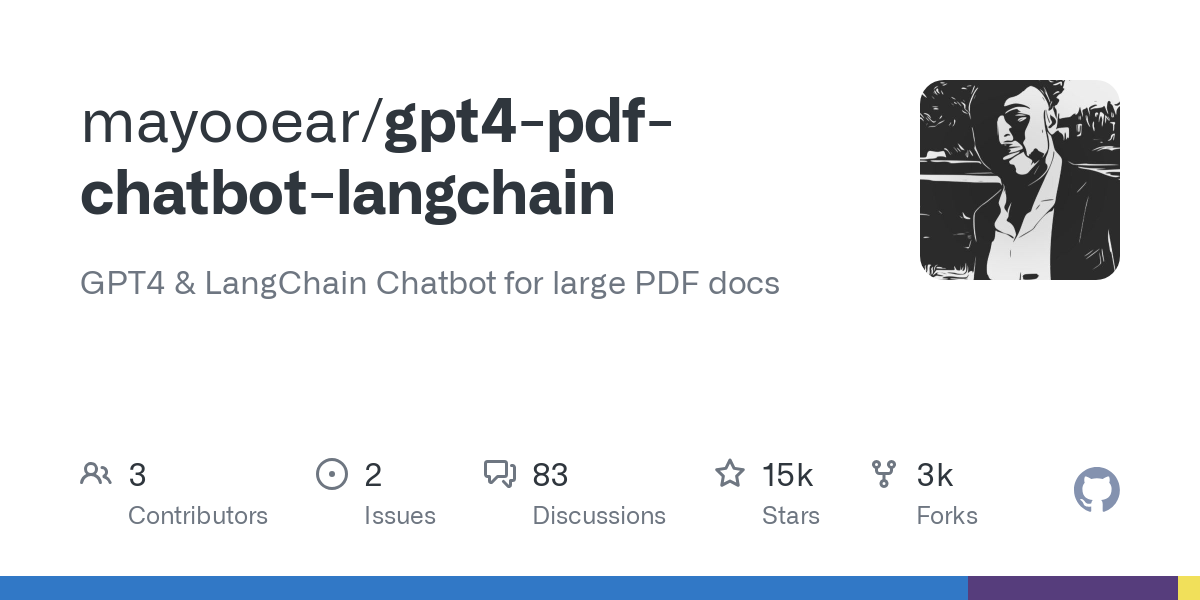 gpt4 pdf chatbot langchain