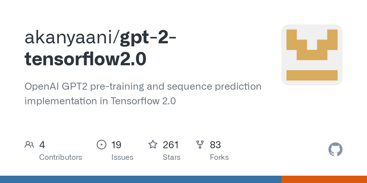 gpt 2 tensorflow2.0