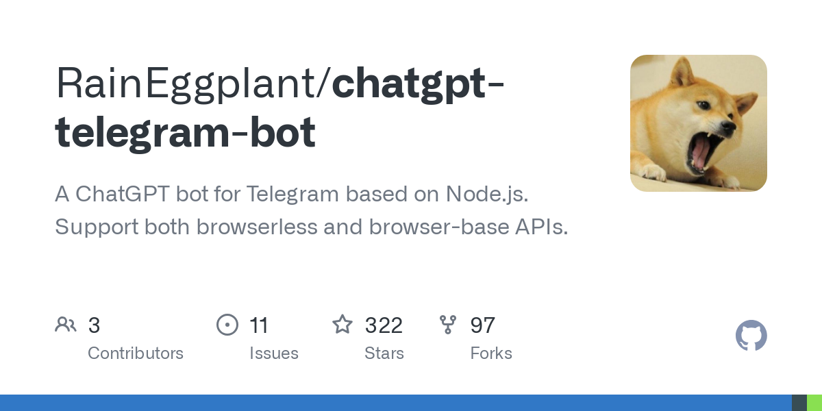 chatgpt telegram bot