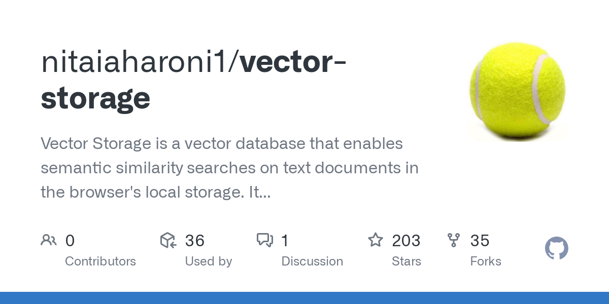 vector storage