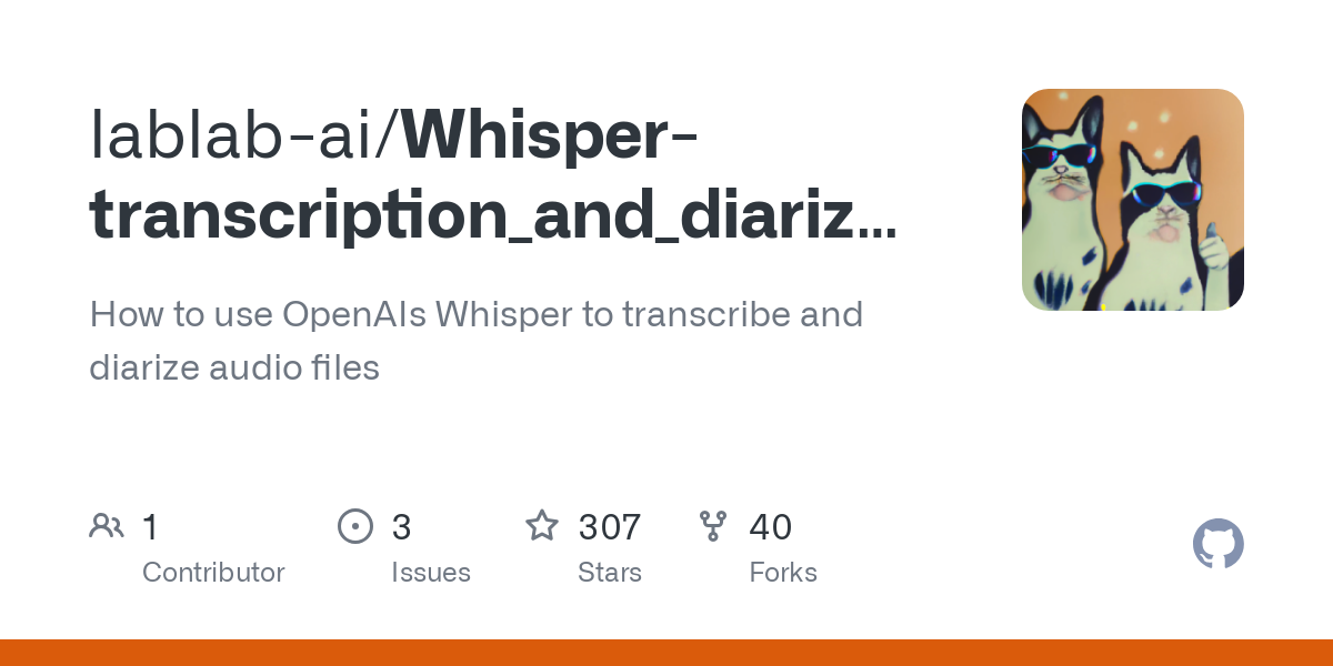 Whisper transcription_and_diarization speaker identification