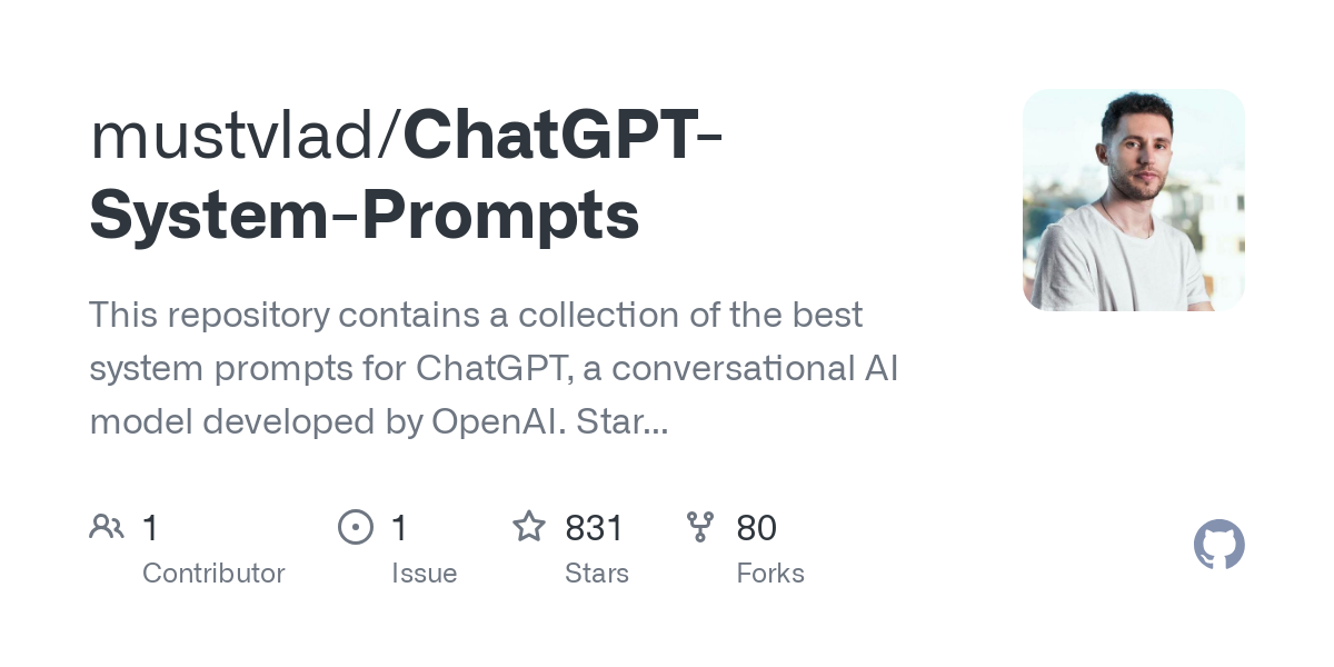 ChatGPT System Prompts