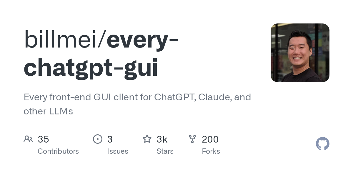 every chatgpt gui
