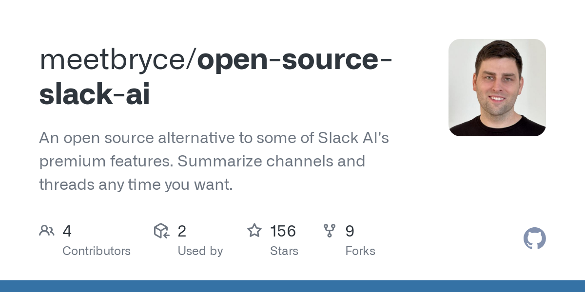 open source slack ai