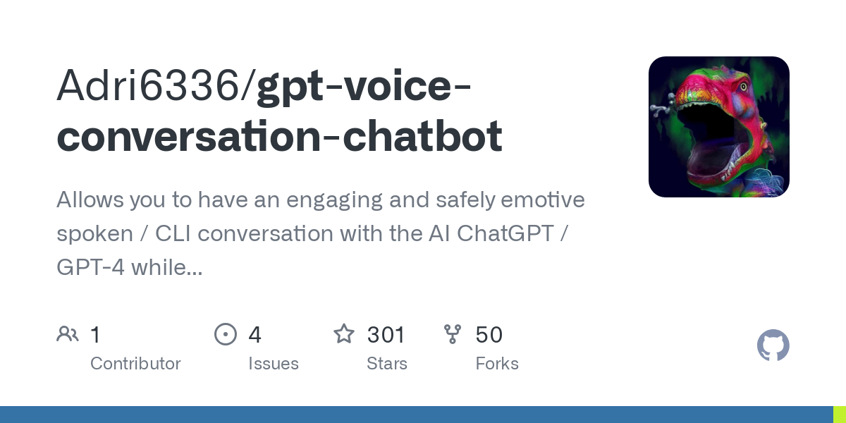 gpt voice conversation chatbot