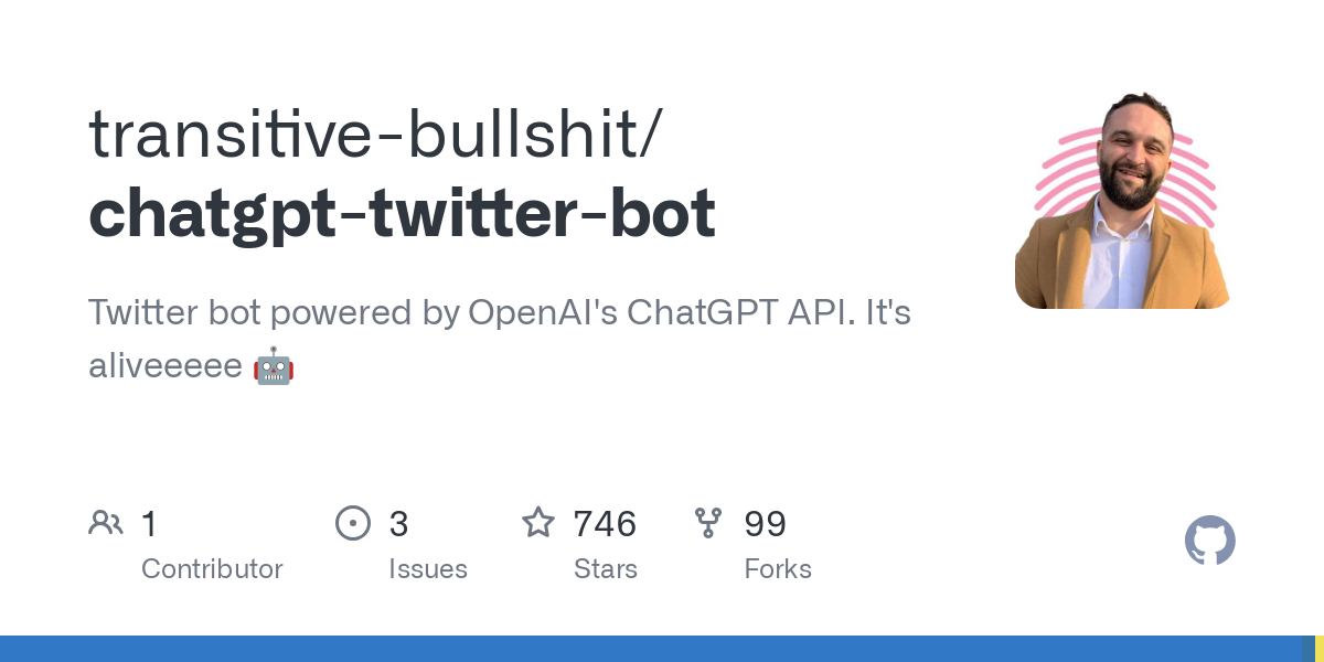 chatgpt twitter bot