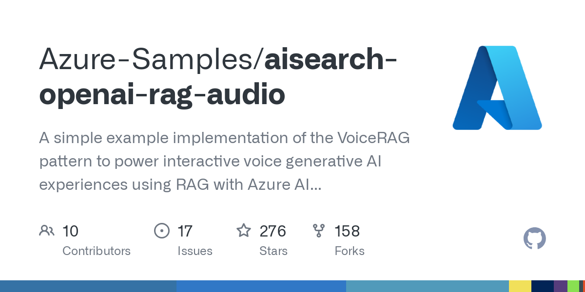 aisearch openai rag audio