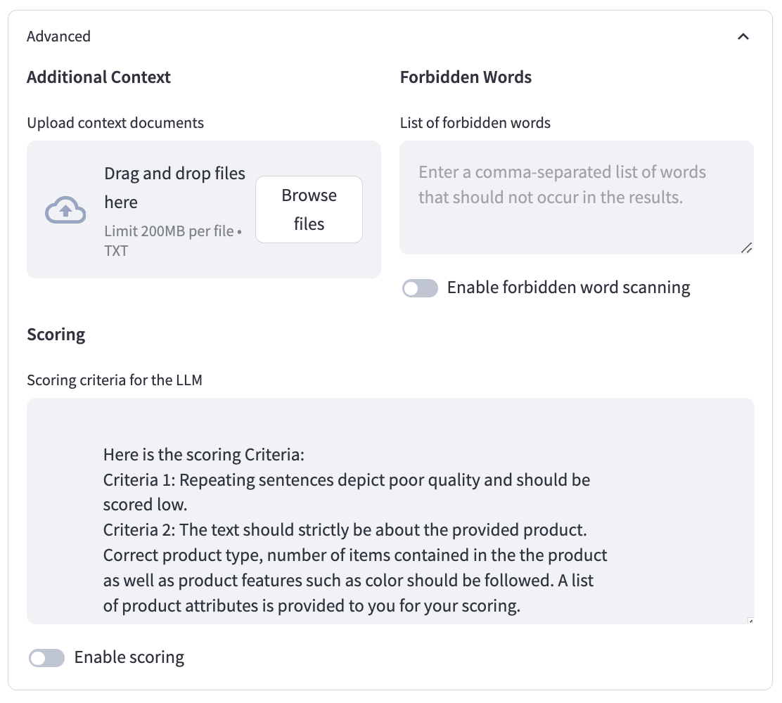 Erweiterte Funktionen