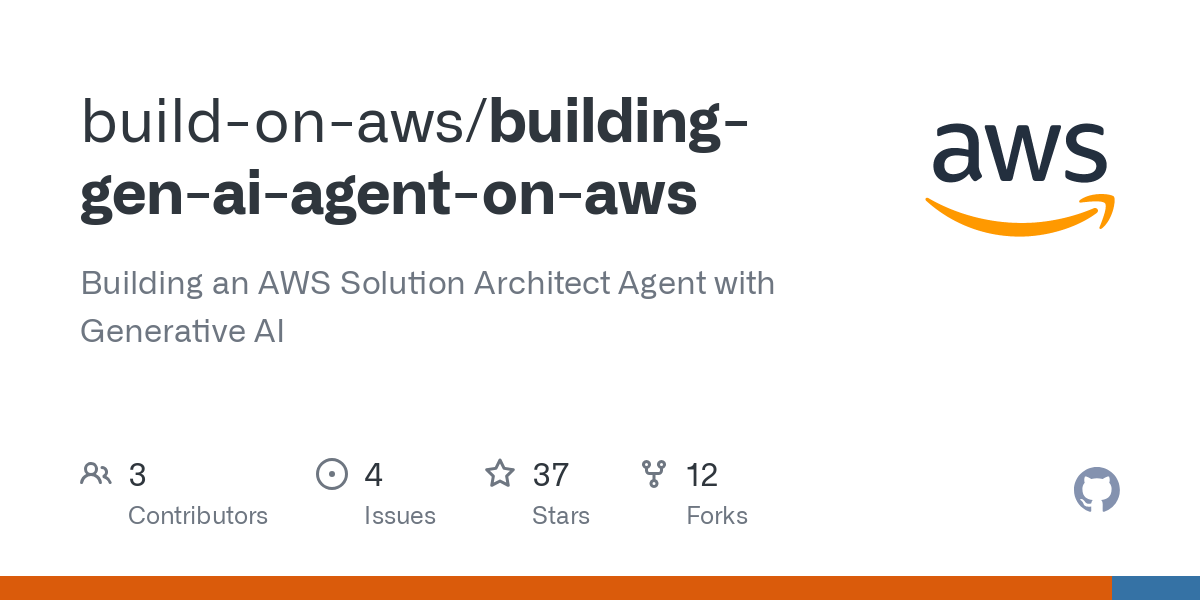 building gen ai agent on aws