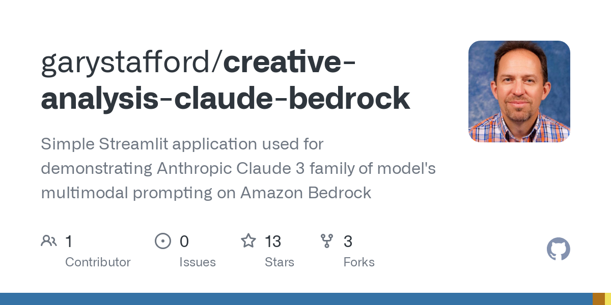creative analysis claude bedrock