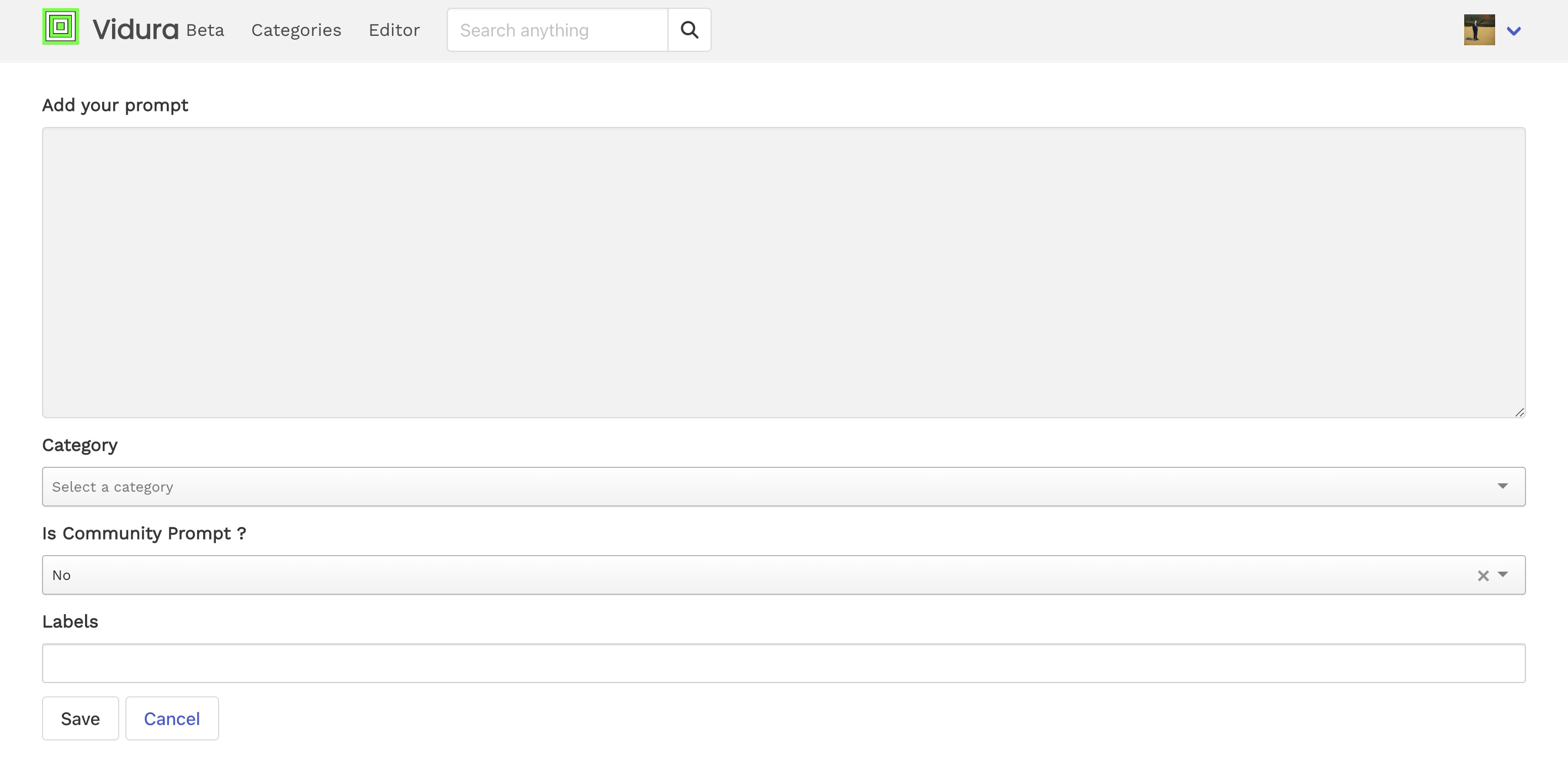 Eingabeaufforderung erstellen